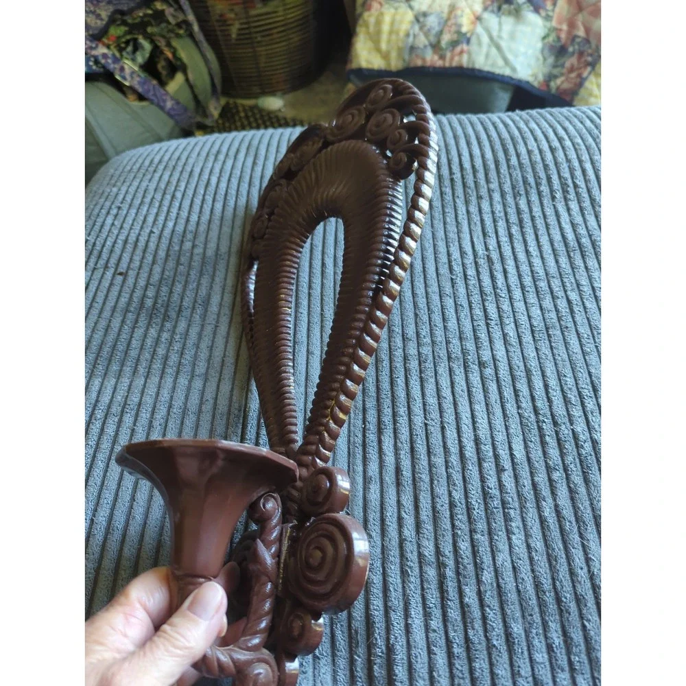 Vintage Burwood Sconce/Candle Holder  Burwood Products MCM Boho